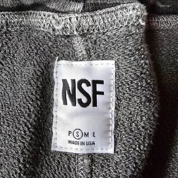 NSF Destroyed Zebra Jogger ! NWOT's!  Size small - Picture 5 of 8